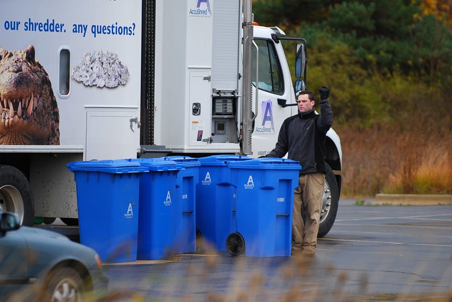 During AccuShred's Shred Days, we are able destroy a variety of materials.