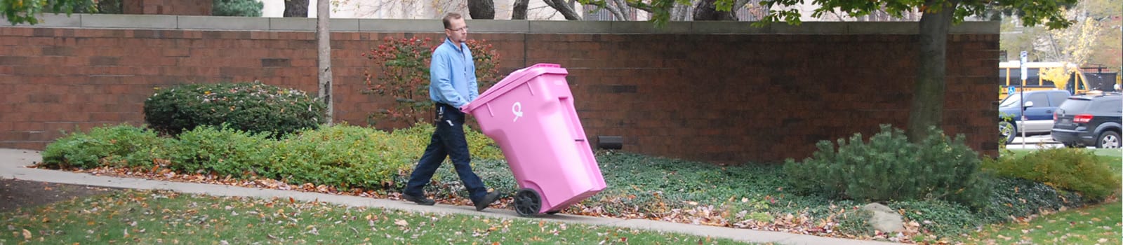 accushred pink bins