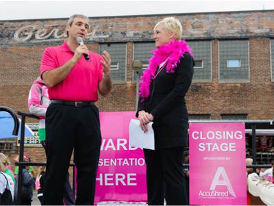 AccuShred is proud to be a part of the Susan G. Komen Race For The Cure.